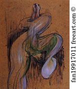 Board Art Print - Loïe Fuller In "