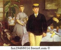 Neue Art Print - Luncheon In The Studio