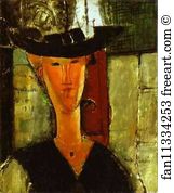 Beatrice Art Print - Madam Pompadour (Portrait Of Beatrice Hastings)
