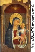1449 Art Print - Madonna And Child Giving Blessings