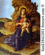 Cavé Art Print - Madonna And Child ("madonna Of The Caves")