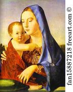 Messina Art Print - Madonna And Child