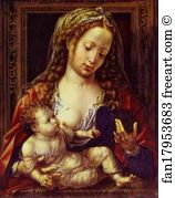 Jan Gossaert Art Print - Madonna And Child