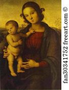 1490 Art Print - Madonna And Child