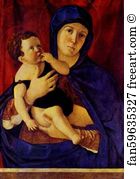 53 Art Print - Madonna And Child