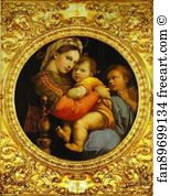 Galleria Palatina Art Print - Madonna Della Sedia
