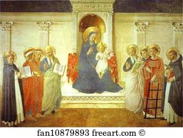 193 Art Print - Madonna Delle Ombre (Madonna Of The Shadows)
