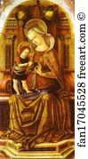 Image Art Print - Madonna Enthroned