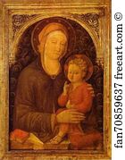 Jacopo Bellini Art Print - Madonna Of The Cherubim