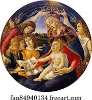 Madonna Art Print - Madonna Of The Magnificat