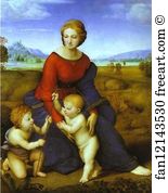 1505 Art Print - Madonna Of The Meadow