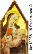 Milk Art Print - Madonna Of The Milk