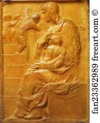 Casa Art Print - Madonna Of The Stairs