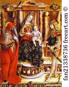 107 Art Print - Madonna Of The Swallow