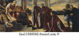 Treasurer Art Print - Madonna Of The Treasures