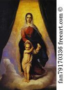 1835 Oil On Canvas The Russian Museum Art Print - Madonna With Child