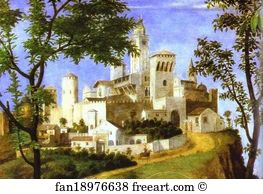 Dell Art Print - Madonna With The Orange Tree. Detail