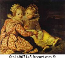 Magdalena Art Print - Magdalena And Jan-Baptist De Vos