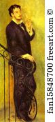 Man Art Print - Man On A Staircase (L'homme Sur Un Escalier)