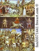 March From The Cycle Of The Months Art Print - "march" From The Cycle Of The Months