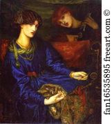 Rossetti Art Print - Mariana