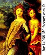 Mars And Venus Art Print - Mars And Venus, Known As Parnassus