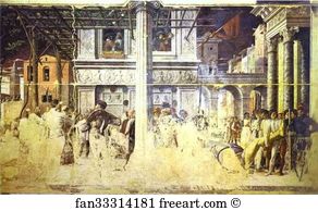 Christopher Art Print - Martyrdom Of St. Christopher And The Transport Of His Body. (Lives Of St. James And St. Christopher)