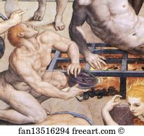 Lorenzo Art Print - Martyrdom Of St. Lawrence. Detail