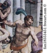 Lorenzo Art Print - Martyrdom Of St. Lawrence. Detail