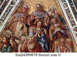 1499 Art Print - Martyrs And Saint Virgins