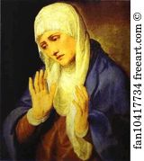 1554 Art Print - Mater Dolorosa