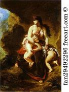Kill Art Print - Medea About To Kill Her Children