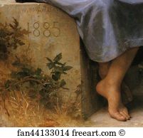 Joslyn Art Print - Meditation. Detail