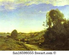 Souvenir Art Print - Memory Of Marcoussis, Near Montlhéry / Souvenir De Marcoussis, Pres Montlhéry