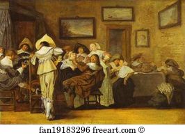 Dirck Hals Art Print - Merry Company