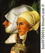 Schlossmuseum Art Print - Meyer Madonna. Detail
