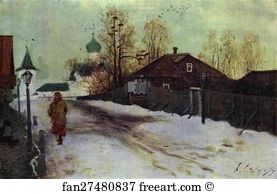 Novgorod Art Print - Mikhailovsky Street In Novgorod