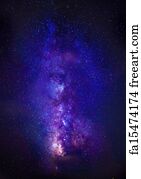 Free art print of Milky Way. Detail from the Milky Way | FreeArt