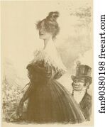  Art Print - Mimi Pinson. Original Drawing For Les Maîtres De L’affiche From Issue 55, June 1900.