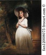 1105 Art Print - Miss Charlotte Peirse