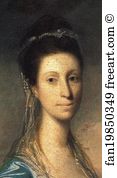 Ingram Art Print - Miss Elizabeth Ingram. Detail