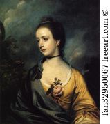 Miss Thorold Art Print - Miss Thorold
