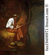 Fisherman Art Print - Mississipi Fisherman