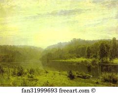 Gorky Art Print - Misty Morning