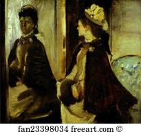 Jeantaud Art Print - Mme. Jeantaud At The Mirror
