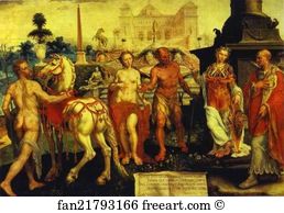 1561 Art Print - Momus Criticizes The Gods' Creations