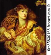 1866 Oil On Canvas Tate Gallery Art Print - Monna Vanna