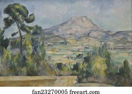 Victoire Art Print - Montagne Saint-Victoire