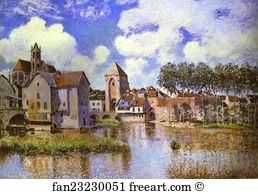 Moret Art Print - Moret-Sur-Loing