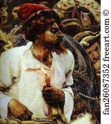 Strelets Art Print - Morning Of The Strelets' Execution. Detail